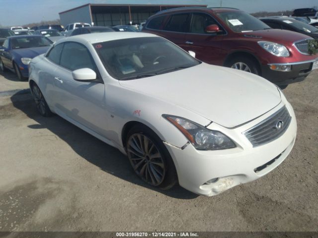 INFINITI Q60 CONVERTIBLE 2014 jn1cv6fe9em901245