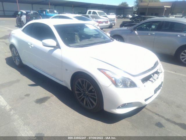 INFINITI Q60 CONVERTIBLE 2014 jn1cv6fe9em901911