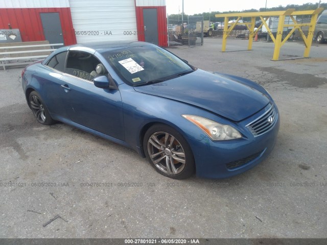 INFINITI G37 CONVERTIBLE 2010 jn1cv6fexam350883