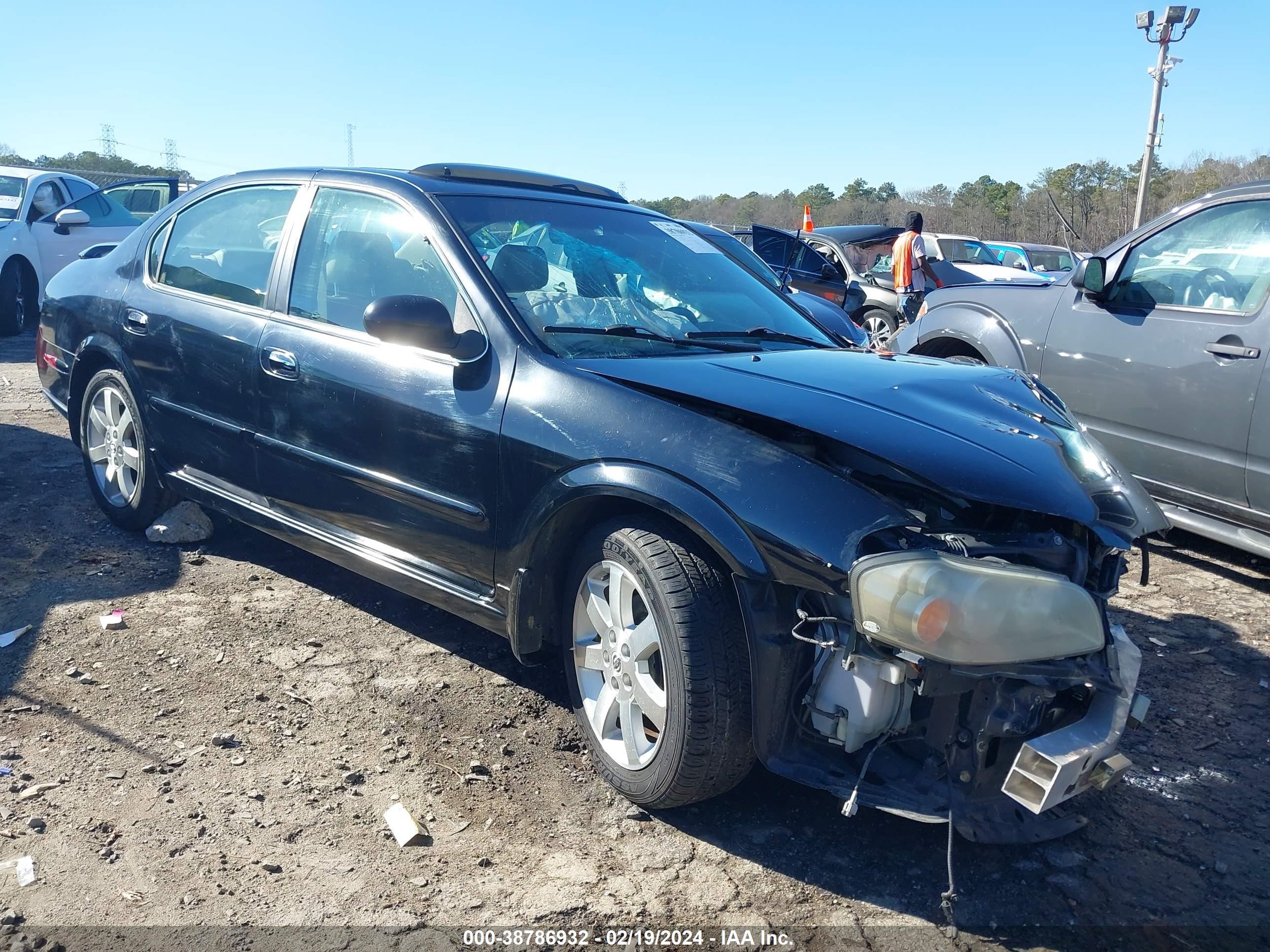 NISSAN MAXIMA 2002 jn1da31a12t308094