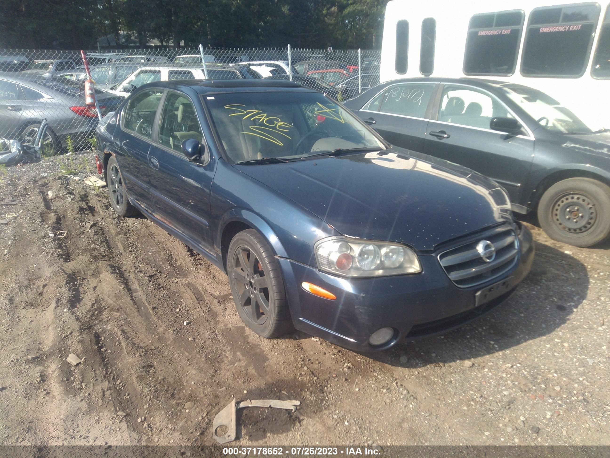 NISSAN MAXIMA 2002 jn1da31a62t305367