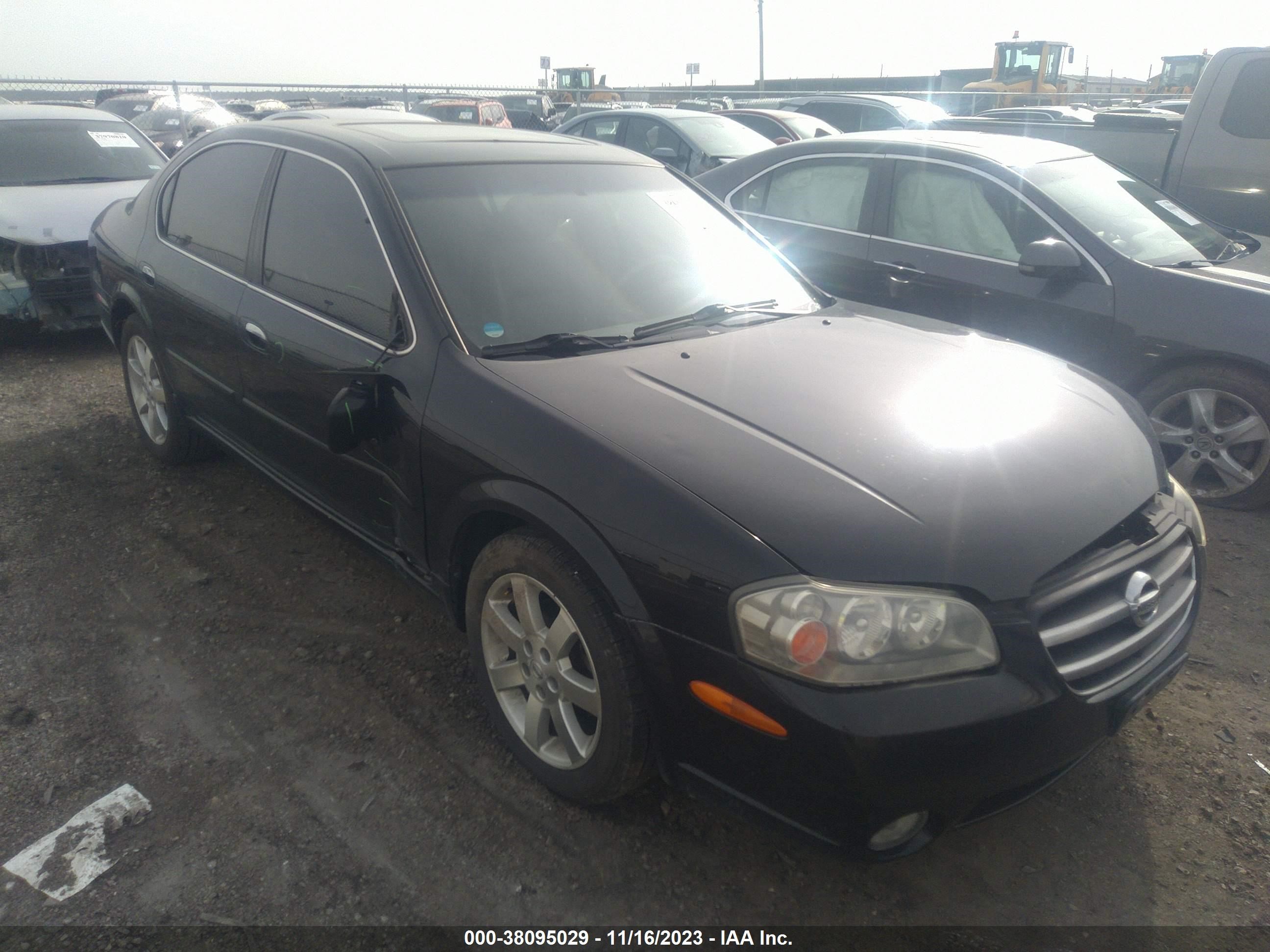 NISSAN MAXIMA 2002 jn1da31a82t312983