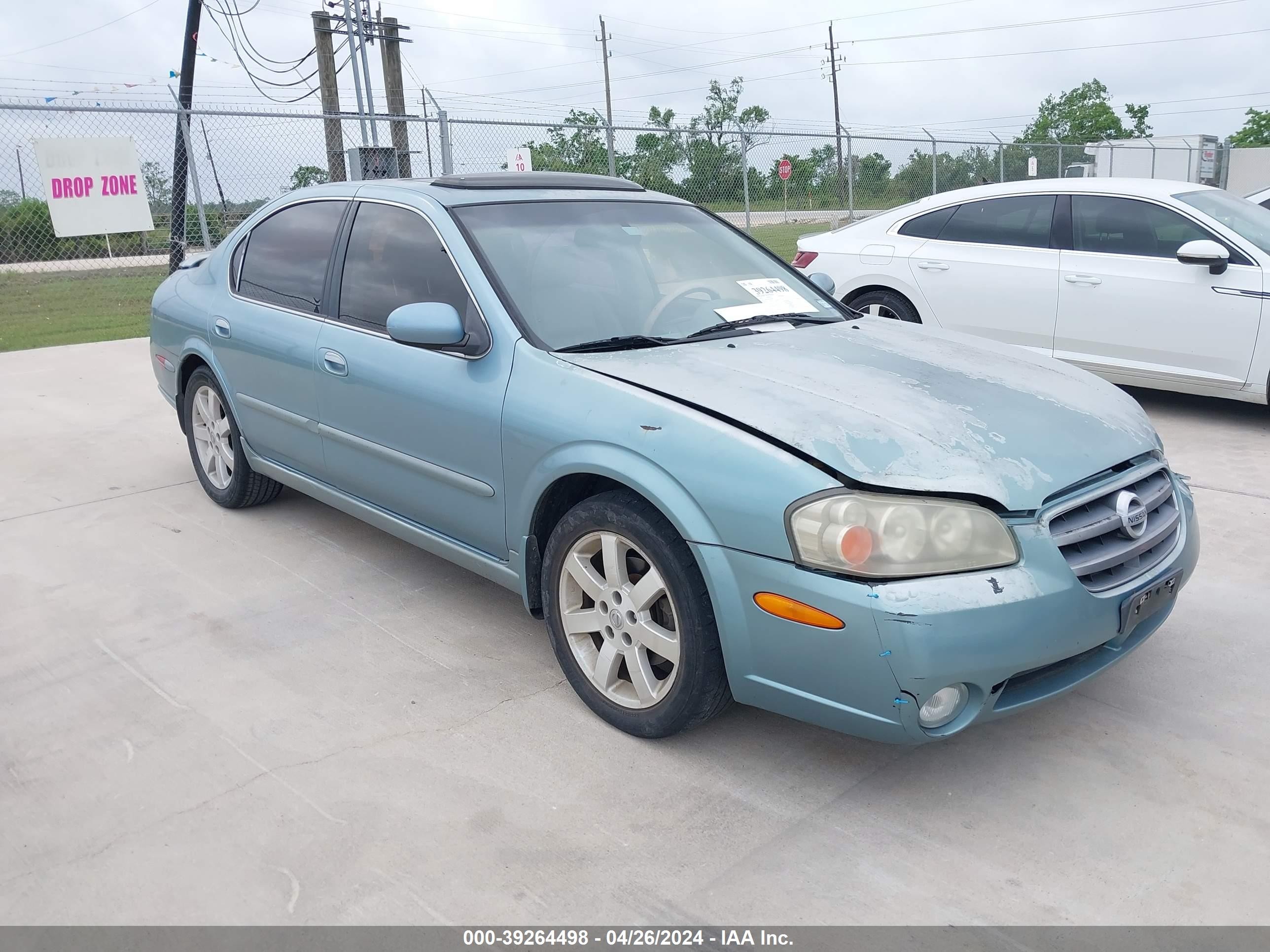 NISSAN MAXIMA 2002 jn1da31d22t448715