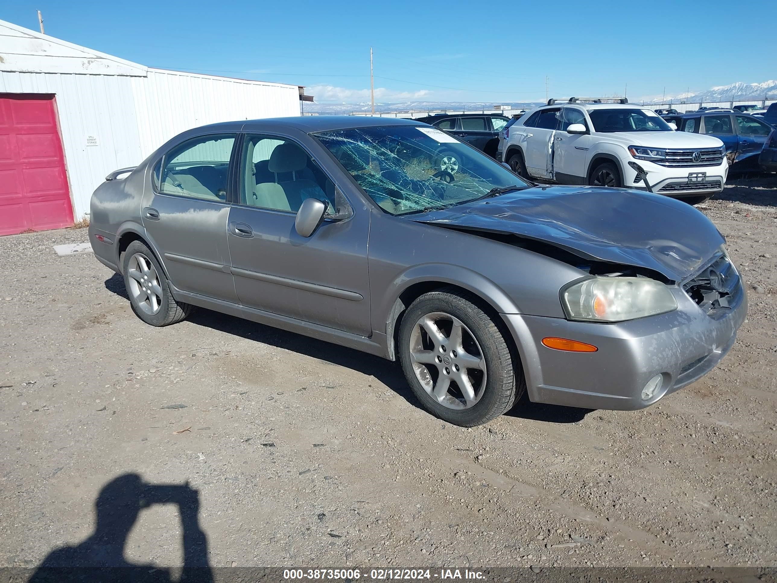 NISSAN MAXIMA 2002 jn1da31d32t205219