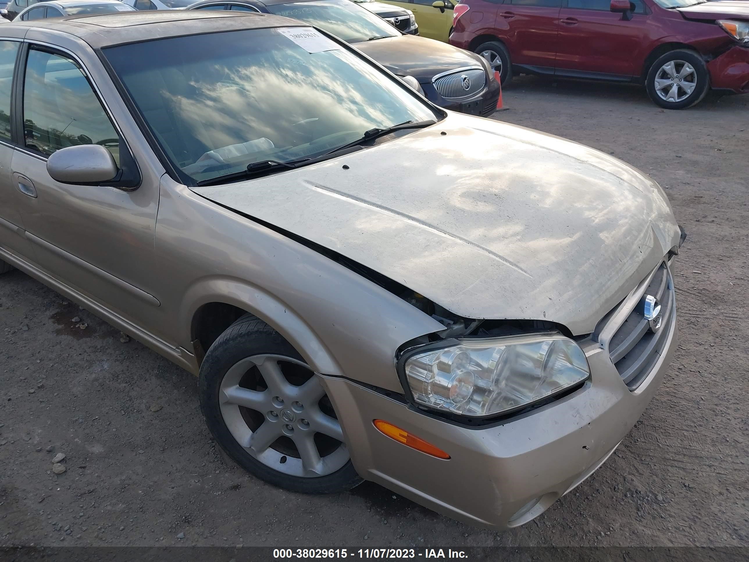 NISSAN MAXIMA 2003 jn1da31d73t504228