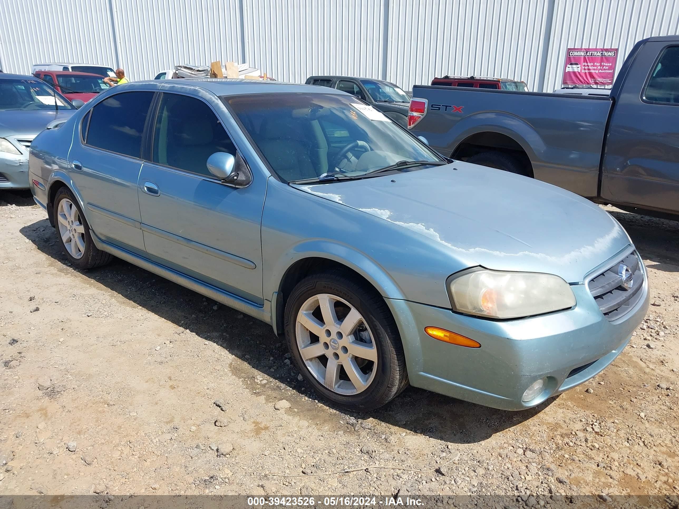 NISSAN MAXIMA 2002 jn1da31d82t421700