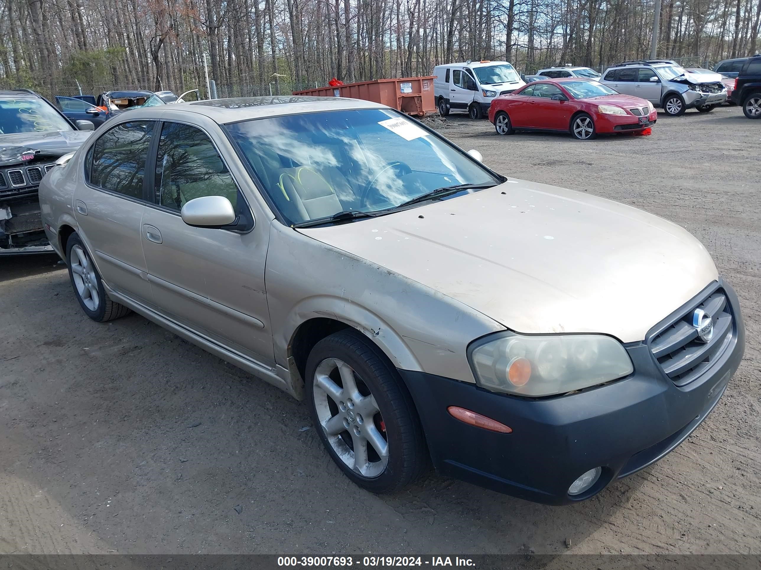 NISSAN MAXIMA 2002 jn1da31d82t452610