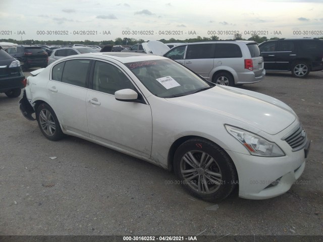 INFINITI G25 SEDAN 2012 jn1dv6ap0cm810858