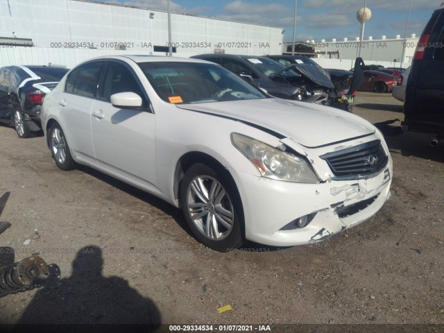 INFINITI G25 SEDAN 2012 jn1dv6ap0cm813128