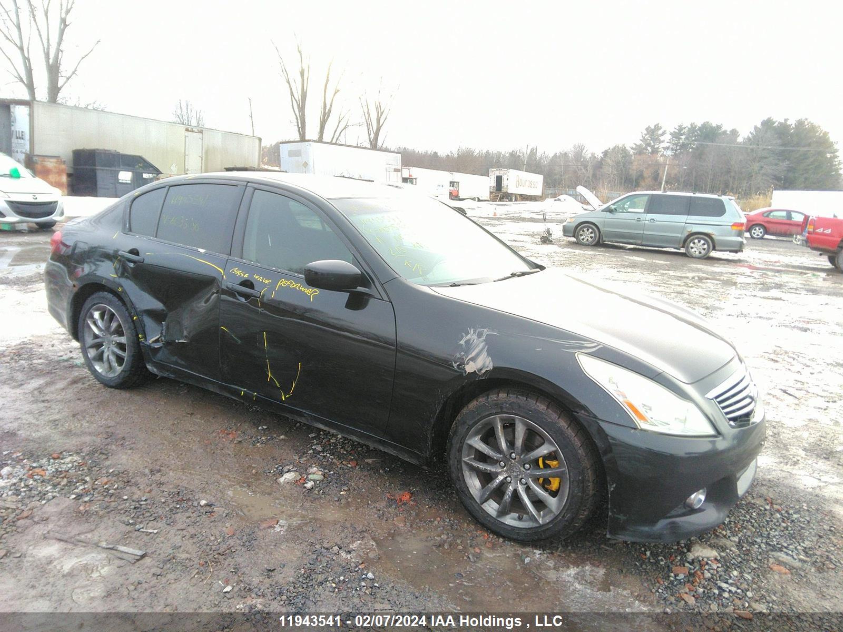 INFINITI G 2011 jn1dv6ap1bm603586