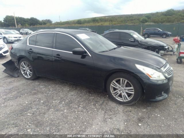 INFINITI G25 SEDAN 2011 jn1dv6ap1bm830163