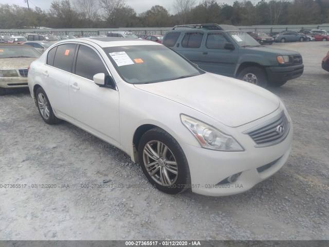 INFINITI G25 SEDAN 2012 jn1dv6ap1cm701132