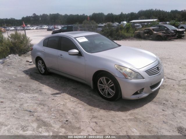 INFINITI G25 SEDAN 2012 jn1dv6ap1cm811694