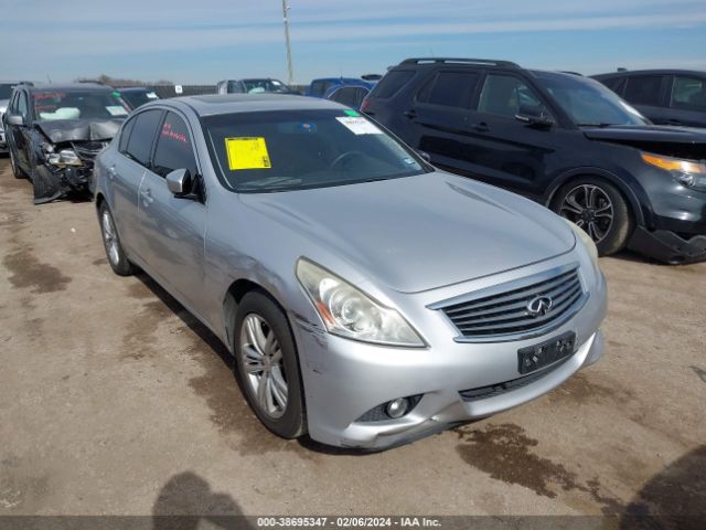 INFINITI G25 2011 jn1dv6ap2bm602866