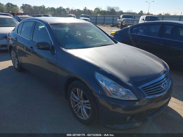 INFINITI G25 2012 jn1dv6ap2cm810831