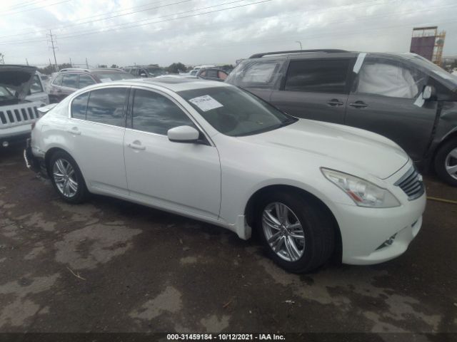 INFINITI G25 SEDAN 2012 jn1dv6ap2cm812272