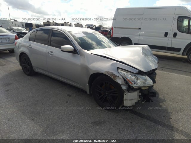 INFINITI G25 SEDAN 2011 jn1dv6ap3bm604237