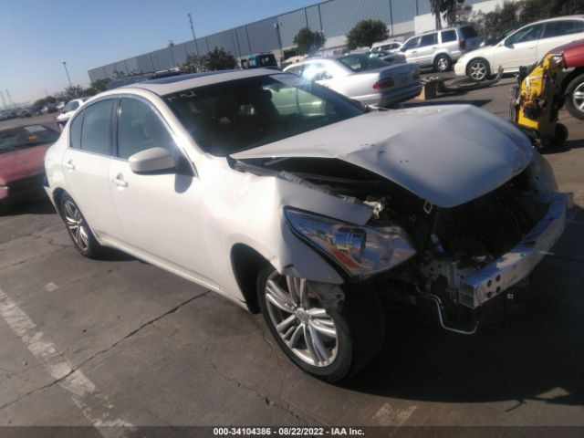 INFINITI G25 SEDAN 2012 jn1dv6ap3cm700595