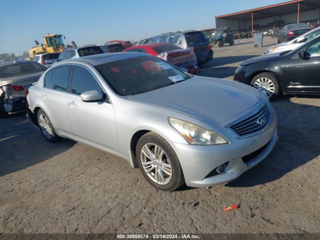 INFINITI G25 2012 jn1dv6ap3cm810448