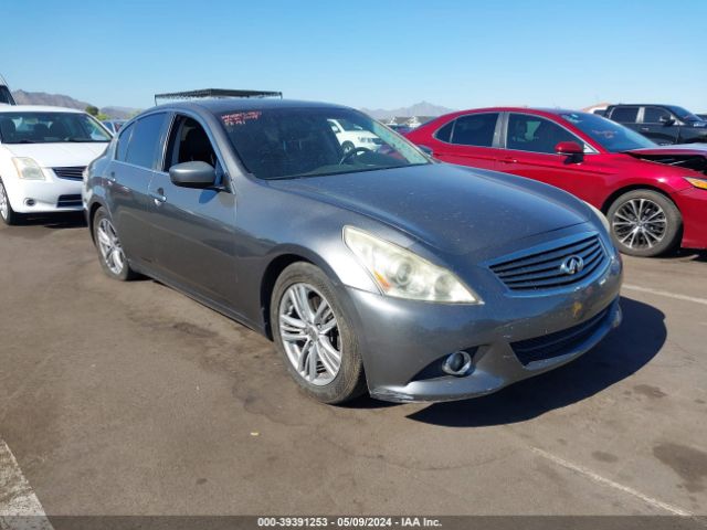 INFINITI G25 2012 jn1dv6ap3cm813074