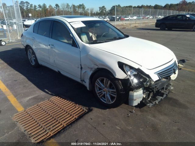 INFINITI G25 SEDAN 2012 jn1dv6ap4cm810152