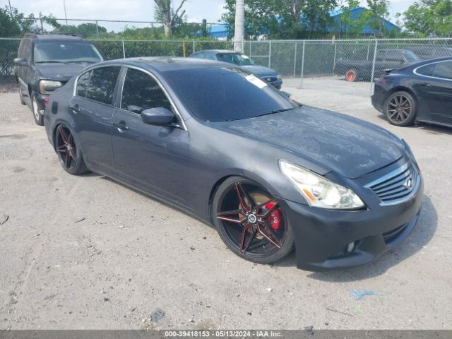 INFINITI G25 2012 jn1dv6ap4cm812970