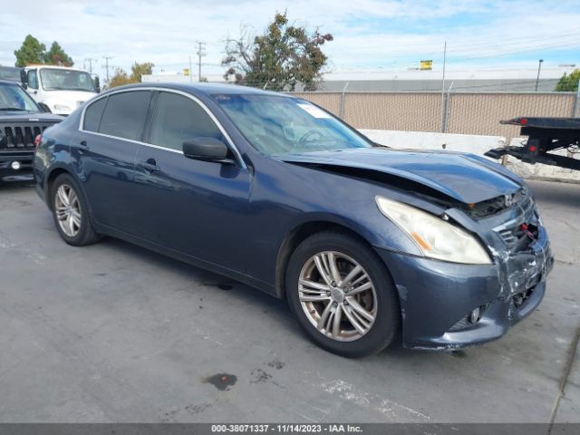 INFINITI G25 SEDAN 2011 jn1dv6ap6bm600571