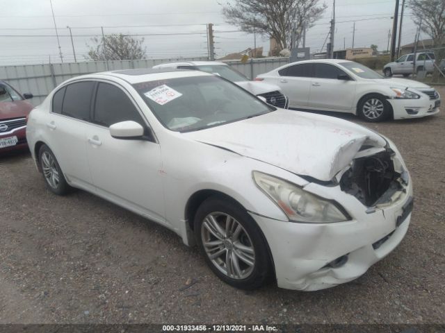 INFINITI G25 SEDAN 2011 jn1dv6ap6bm603860