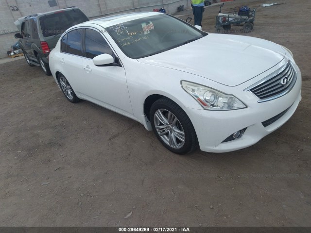 INFINITI G25 SEDAN 2012 jn1dv6ap6cm810072