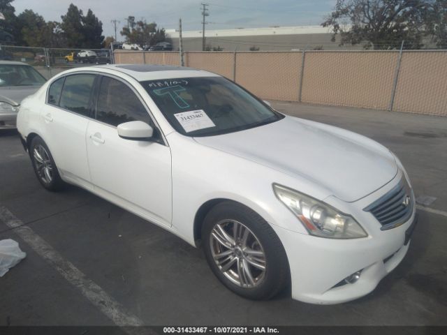 INFINITI G25 SEDAN 2012 jn1dv6ap7cm700423