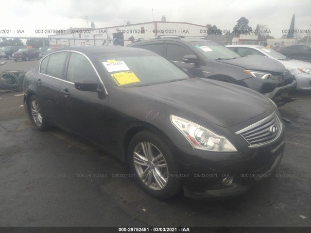 INFINITI G25 SEDAN 2012 jn1dv6ap7cm813028