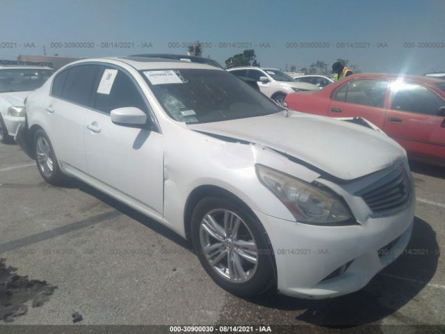 INFINITI G25 SEDAN 2011 jn1dv6ap8bm602550