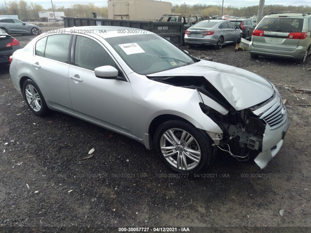 INFINITI G25 SEDAN 2012 jn1dv6ap8cm810333