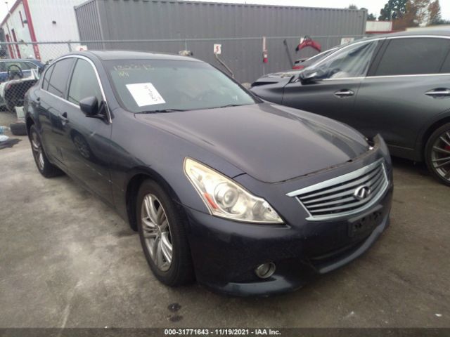 INFINITI G25 SEDAN 2012 jn1dv6ap8cm810610