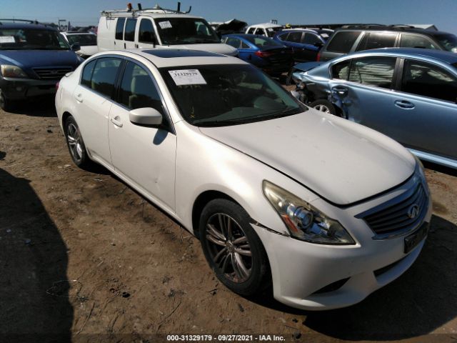 INFINITI G25 SEDAN 2011 jn1dv6apxbm603229