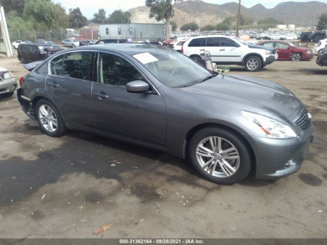 INFINITI G25 SEDAN 2011 jn1dv6apxbm603571