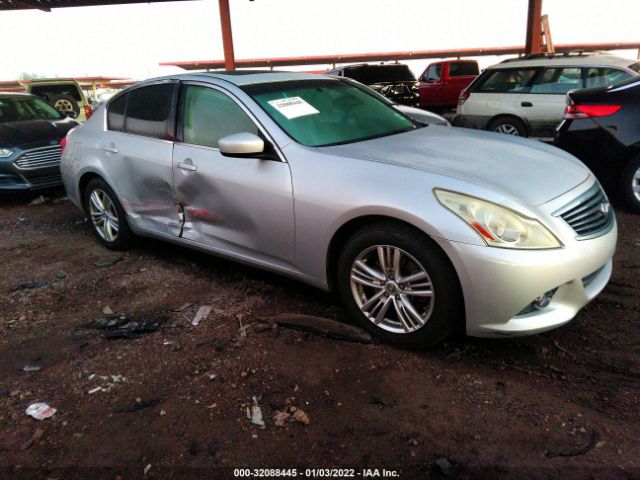 INFINITI G25 SEDAN 2012 jn1dv6apxcm700058