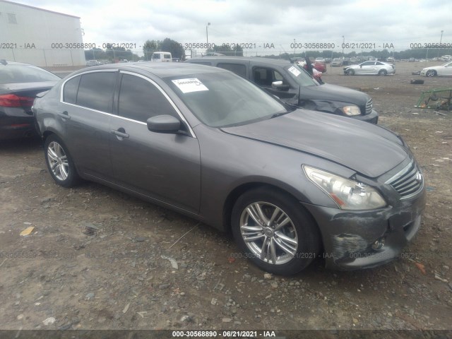 INFINITI G25 SEDAN 2012 jn1dv6apxcm810463