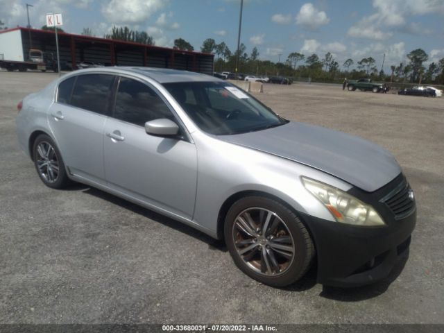 INFINITI G25 SEDAN 2012 jn1dv6apxcm812570