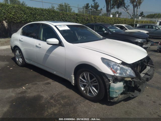 INFINITI G25 SEDAN 2012 jn1dv6apxcm812987