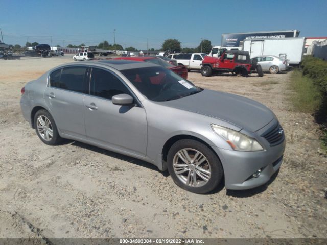 INFINITI G25 SEDAN 2011 jn1dv6ar1bm452010