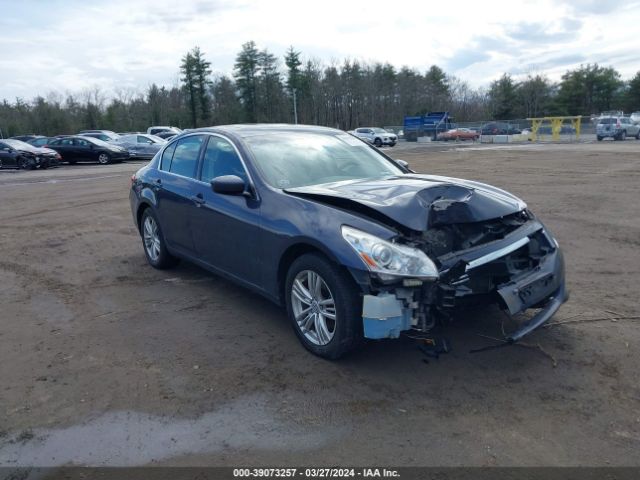 INFINITI G25X 2011 jn1dv6ar1bm651574