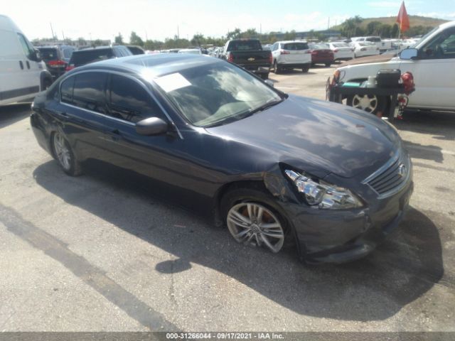 INFINITI G25 SEDAN 2012 jn1dv6ar1cm860377