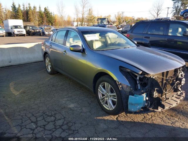 INFINITI G25X 2012 jn1dv6ar1cm860878