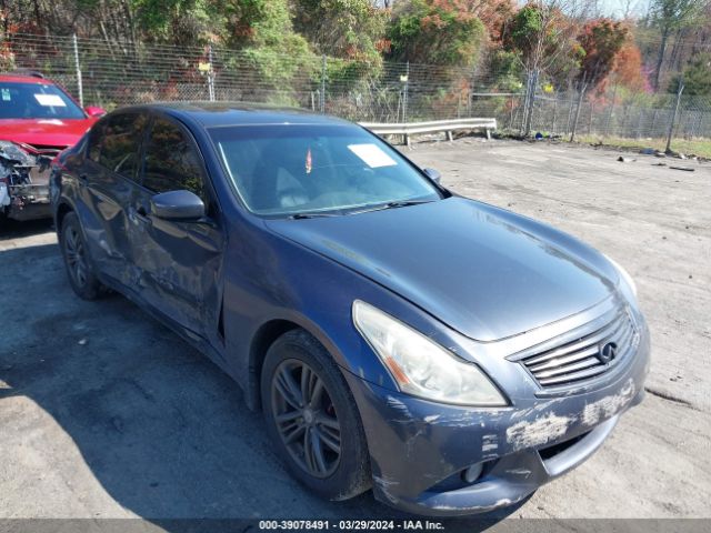 INFINITI G25X 2011 jn1dv6ar2bm450458