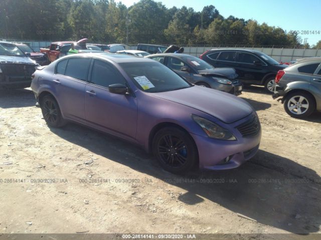 INFINITI G25 SEDAN 2011 jn1dv6ar2bm652796