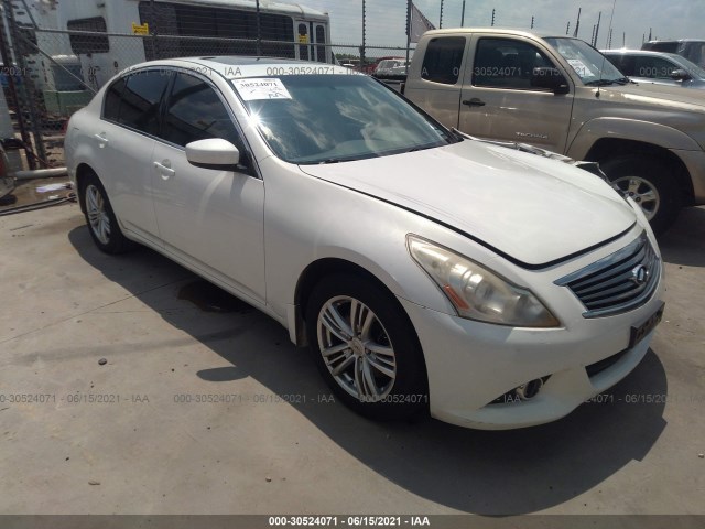 INFINITI G25 SEDAN 2012 jn1dv6ar2cm861618