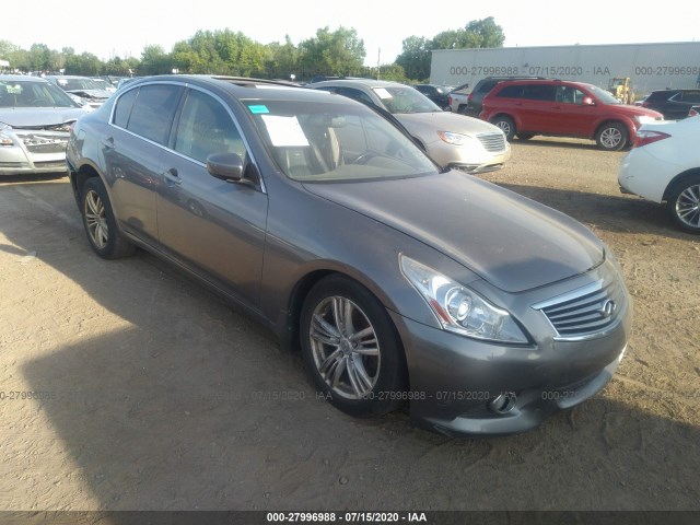 INFINITI G25 SEDAN 2012 jn1dv6ar3cm861417