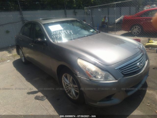 INFINITI G25 SEDAN 2011 jn1dv6ar7bm650185