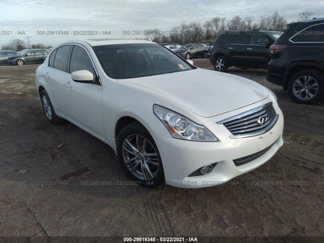 INFINITI G25 SEDAN 2011 jn1dv6ar8bm452120